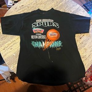1999 spurs championship shirt